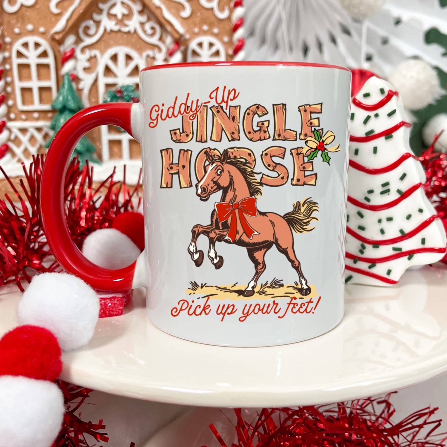 Jingle Horse Pick Up Your Feet Christmas Digital Download