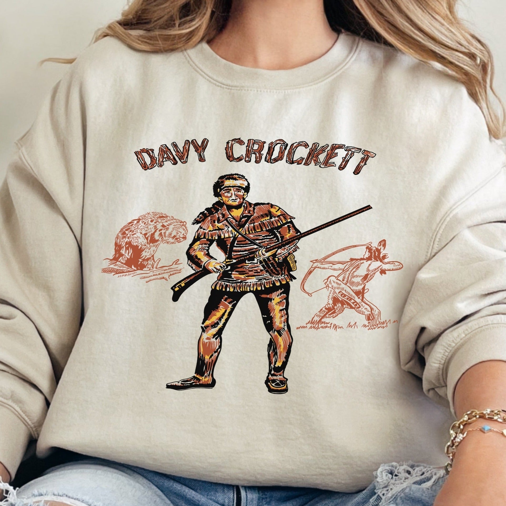 Davy Crockett Vintage- Digital Download Single Design