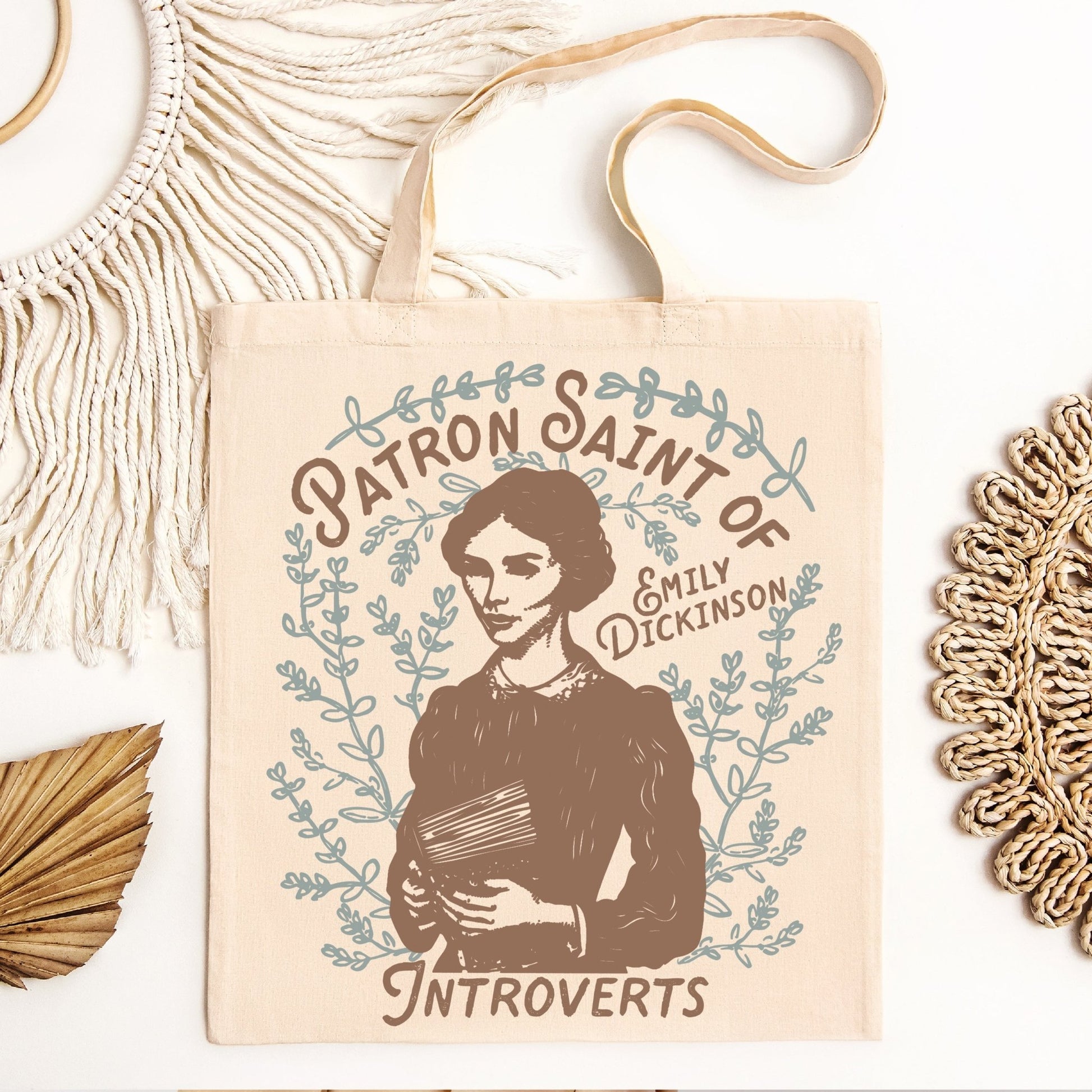 Emily Dickinson Patron Saint of Introverts - Digital Download Single Design