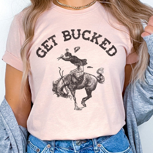 Get Bucked Western Cowboy- Digital Download Single Design